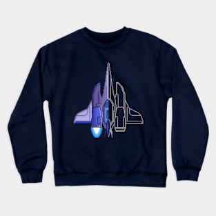 PIxel Art Proto Spaceship Crewneck Sweatshirt